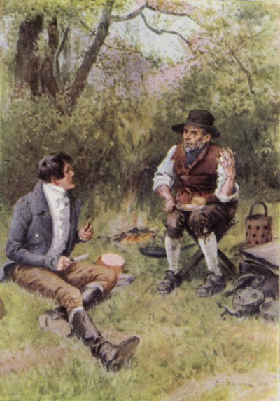 Illustration pour The Broad Highway a Romance of Kent - Charles Edmund Brock
