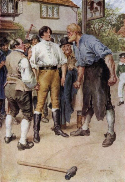 Illustration pour The Broad Highway a Romance of Kent - Charles Edmund Brock