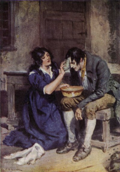 Illustration pour The Broad Highway a Romance of Kent - Charles Edmund Brock