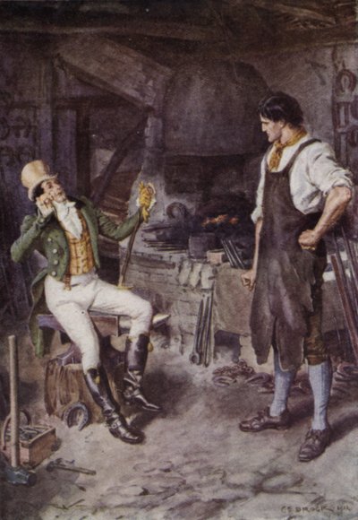 Illustration pour The Broad Highway a Romance of Kent - Charles Edmund Brock