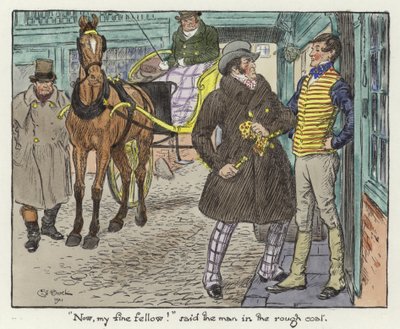 Illustration pour Les Papiers Pickwick - Charles Edmund Brock