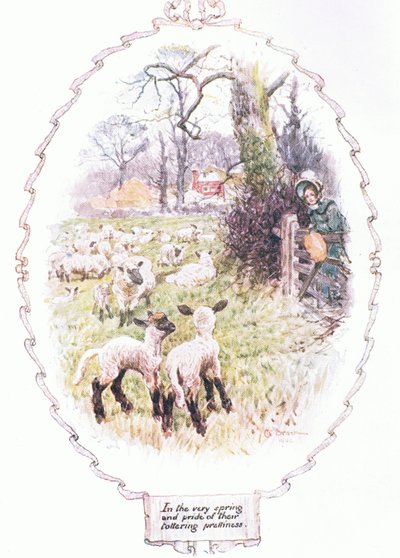 Au tout début de leur beauté vacillante - Charles Edmund Brock