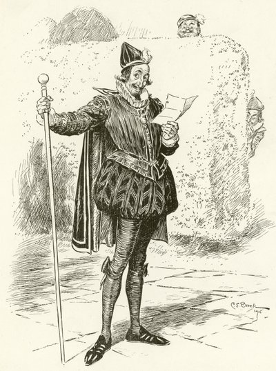 Malvolio - Charles Edmund Brock