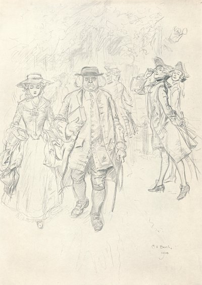 Passer sous les fourches caudines - Étape II, vers 1920 - Charles Edmund Brock