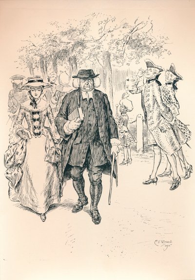 Passer sous les fourches caudines - Étape VI, vers 1920 - Charles Edmund Brock