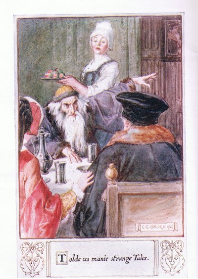 Nous a raconté de nombreuses histoires étranges - Charles Edmund Brock