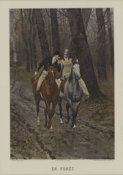 En Forêt - Charles Edouard Delort