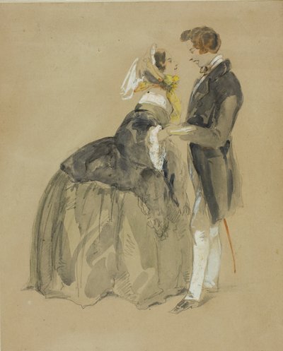 Le couple - Charles Edouard de Beaumont
