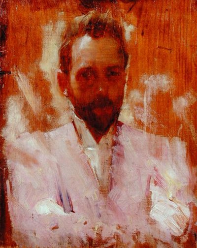 Portrait du peintre Sir Ernest Arthur Streeton (1867-1943) - Charles Edward Conder