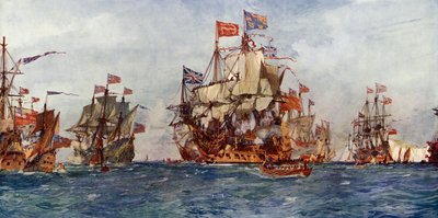 Le retour de Charles II - Charles Edward Dixon