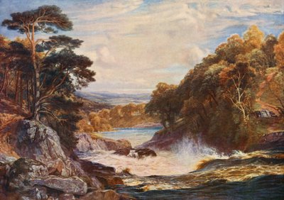 Chutes de Tummel - Charles Edward Johnson