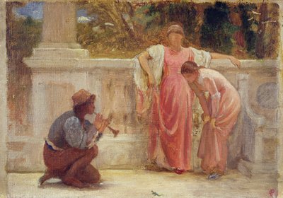 Le lézard vert, 1902 - Charles Edward Perugini
