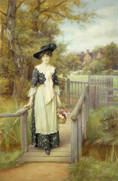 Une beauté campagnarde - Charles Edward Wilson