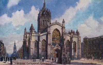Cathédrale St Giles, Édimbourg, Écosse - Charles Edwin Flower