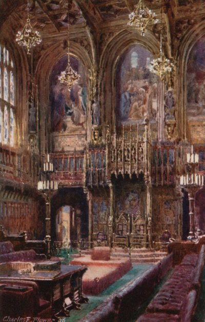La Chambre des Lords, 1906 - Charles Edwin Flower