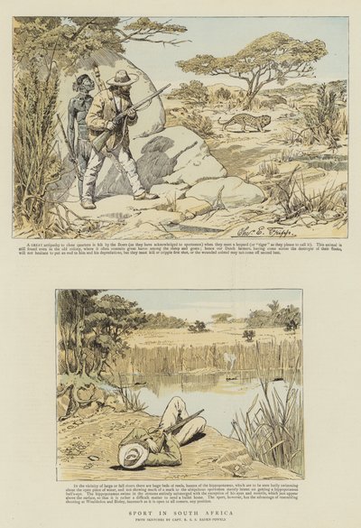 Sport en Afrique du Sud - Charles Edwin Fripp