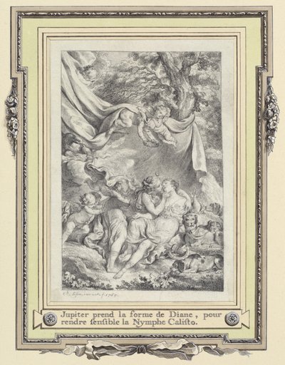 Jupiter et Callisto - Charles Eisen