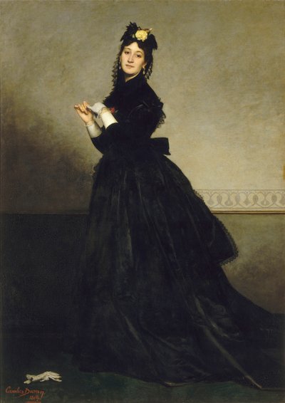 La Dame aux gants, 1869 - Charles Emile Auguste Carolus Duran