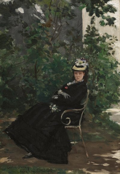 Portrait de Madame Alice Hoschede, c.1872-78 - Charles Emile Auguste Carolus Duran