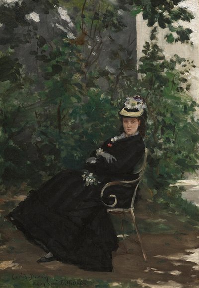 Portrait de Madame Alice Hoschedé - Charles Emile Auguste Carolus Duran
