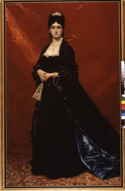 Portrait de Madame Goldschmidt - Charles Emile Auguste Carolus Duran