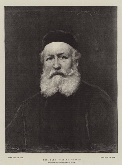 Le défunt Charles Gounod - Charles Emile Auguste Carolus Duran