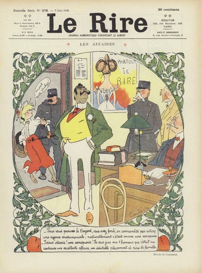 Illustration pour Le Rire - Charles Emile Egli