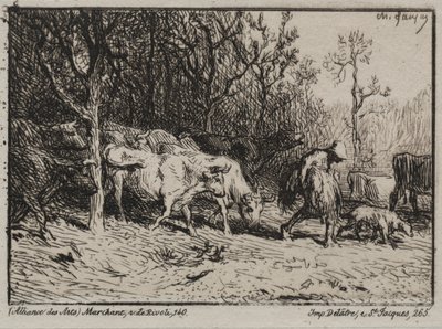 Vacher - Charles Emile Jacque