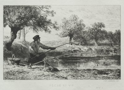 Pêche - Charles Emile Jacque