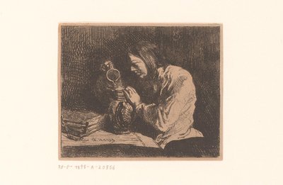 Jeune homme avec une cruche - Charles Emile Jacque
