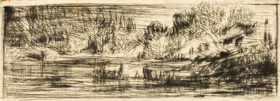 Paysage - Charles Emile Jacque