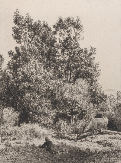 Paysage, 1864 - Charles Emile Jacque