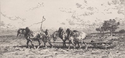 Le Rouleau - Charles Emile Jacque