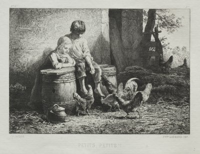 Petite, Petite - Charles Emile Jacque