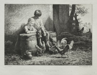 Petite, Petite - Charles Emile Jacque