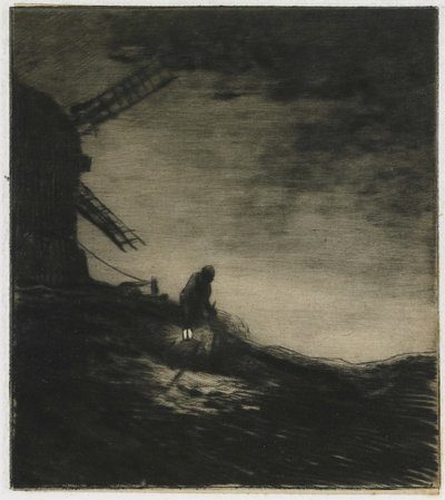 Le Moulin, 1848 - Charles Emile Jacque