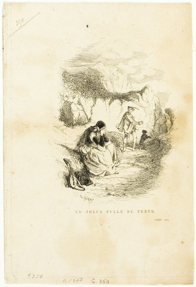 La Jolie Fille de Perth - Charles Emile Jacque