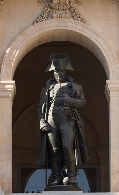 Statue de Napoleon I en petit caporal (bronze - Charles Emile Marie Seurre