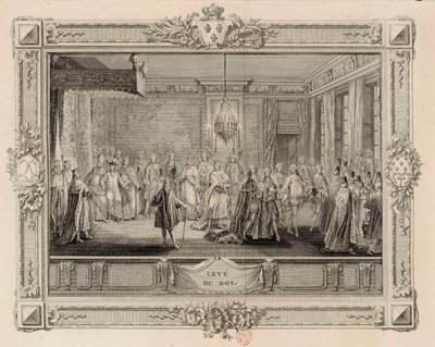 Le lever du roi Louis XVI, 1774-1775 - Charles Emmanuel Patas