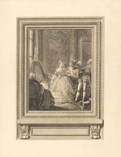 Le jour - Charles Emmanuel Patas after Charles Eisen