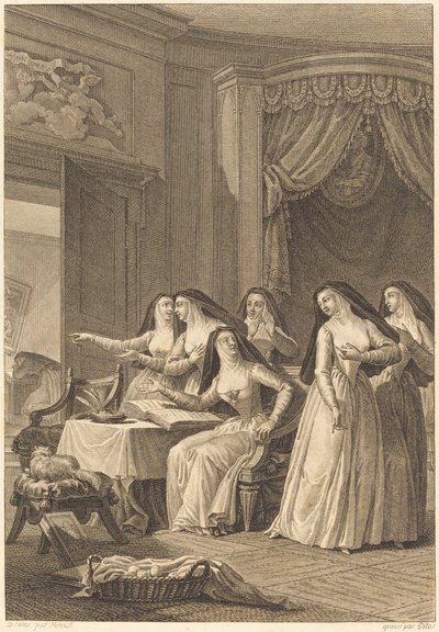 Sœur Jeanne - Charles Emmanuel Patas after Charles Monnet