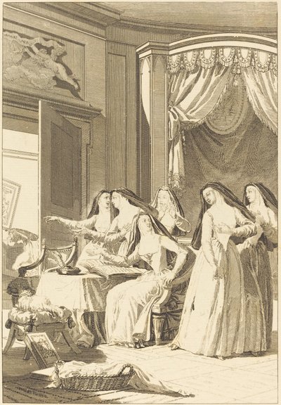 Sœur Jeanne - Charles Emmanuel Patas after Charles Monnet