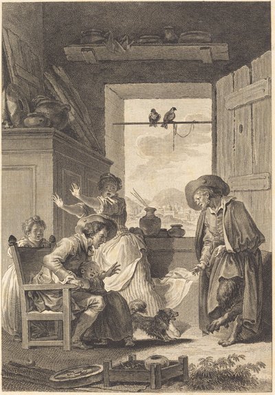 Belphégor - Charles Emmanuel Patas and Antoine Jean Duclos after Jean Honoré Fragonard