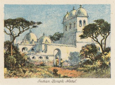 Afrique du Sud : Temple indien, Natal - Charles Ernest Peers