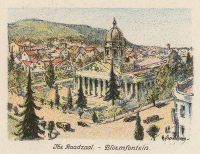 Afrique du Sud : Le Raadzaal, Bloemfontein - Charles Ernest Peers