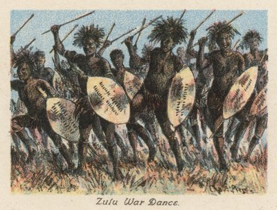 Afrique du Sud: Danse de Guerre Zoulou - Charles Ernest Peers