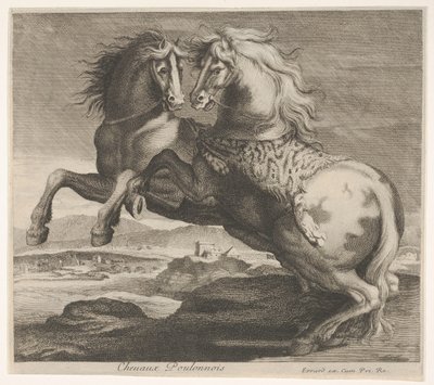 Chevaux Poulonnois - Charles Errard le fils