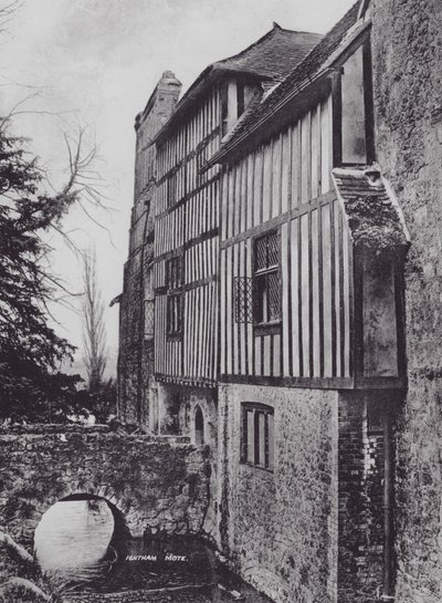 Ightham Mote (photo n/b) - Charles Essenhigh Corke