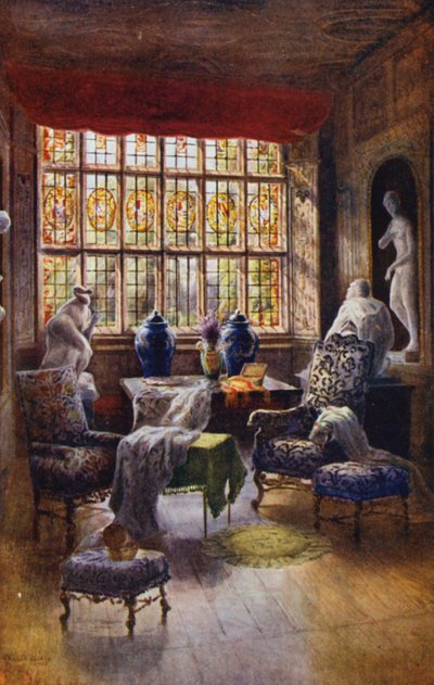 Knole House : Cartoon Gallery, fenêtre - Charles Essenhigh Corke