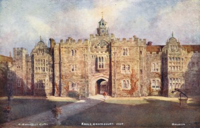 Maison Knole : Cour verte, Est - Charles Essenhigh Corke
